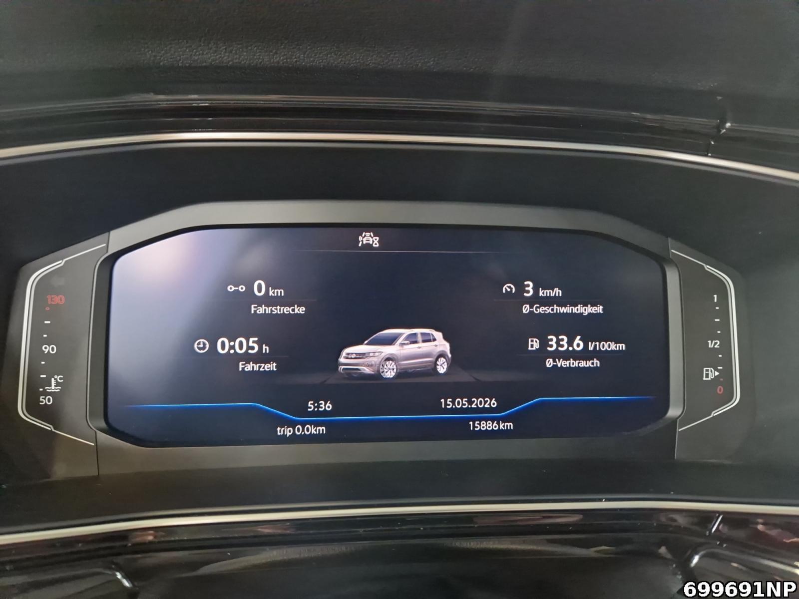 Fahrzeugabbildung Volkswagen T-Cross 1.0 TSI Style DAB+ Rückfahrkamera PDC