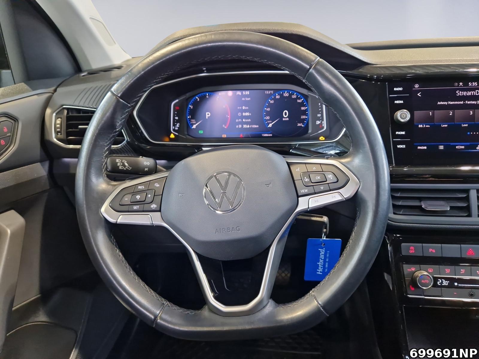 Fahrzeugabbildung Volkswagen T-Cross 1.0 TSI Style DAB+ Rückfahrkamera PDC