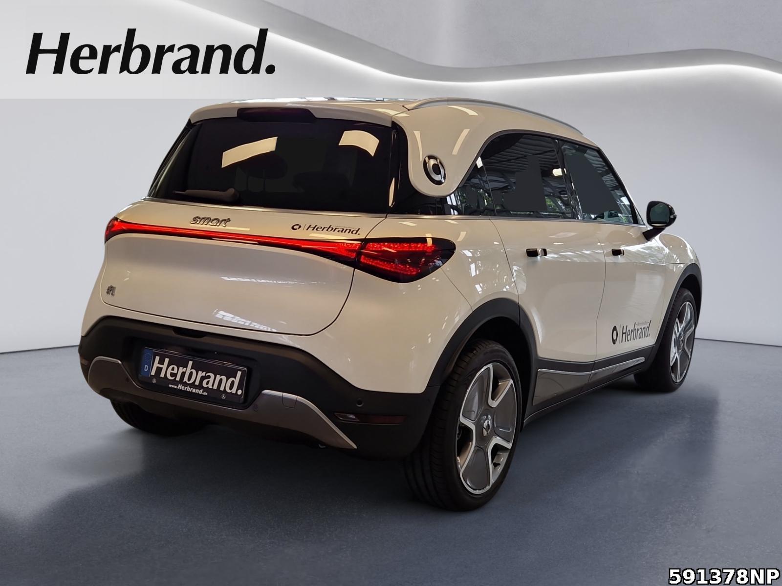 Fahrzeugabbildung Smart ONE Pulse Panorama Ambiente Head-Up 360° Kamera