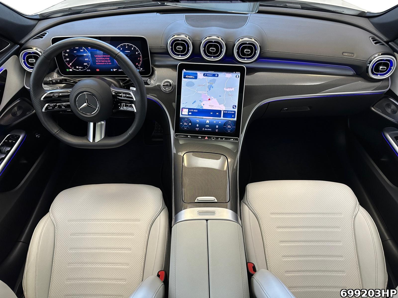 Fahrzeugabbildung Mercedes-Benz C 180 T AMG Night Memory Pano Burmester AHK 360