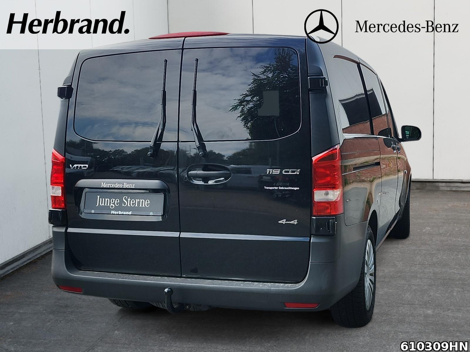 Fahrzeugabbildung Mercedes-Benz Vito 119 CDI 4x4 Mixto Lang*AHK2500*LKW Zulassu